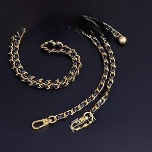 Lantern Chain Bag Chain Accessories Bag with Shoulder Strap Single Buy Crossbody Mini Bag Chain Not Easy to Fade Metal Chain