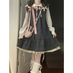 早秋の2つのセットは甘くて可愛いです。
