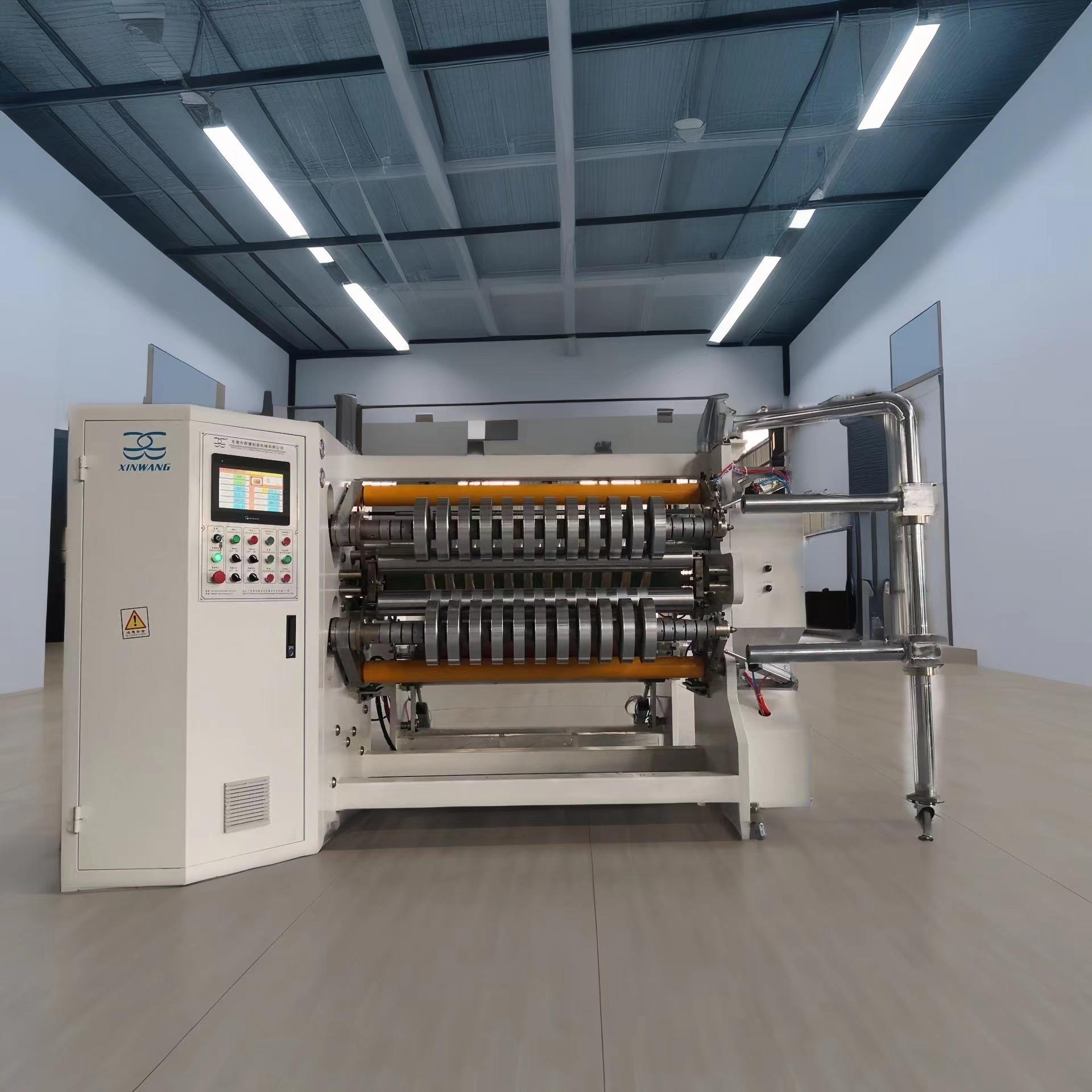 铝箔铜箔分条机PET材料分切机不干胶分切机铝箔分卷机工厂