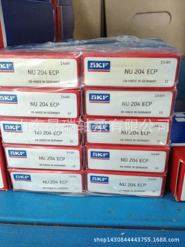 瑞典SKFNU204ECP圆柱滚子轴承 NU206ECM高温轴承钢