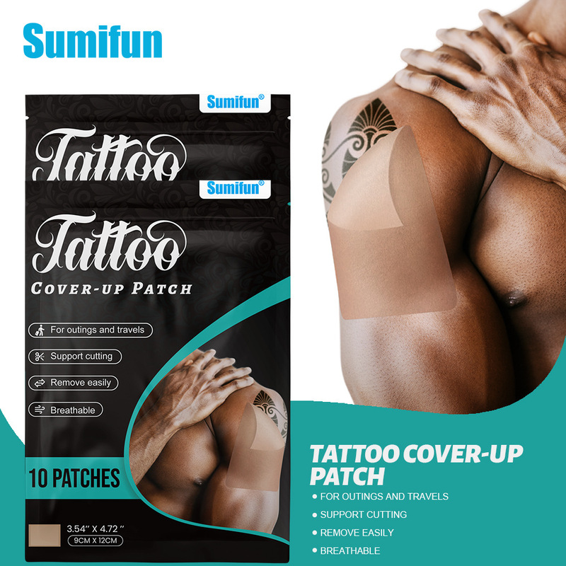 Sumifun Tattoo Concealer Patch Scar Concealer Patch Work Dinner Party Temporary Concealer Cross-Border K000119