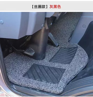 Car Carpet: Cts New Metro Ctx/Tx Omarco - thickened-21cm-gray-silk-circle-driver-and-passenger