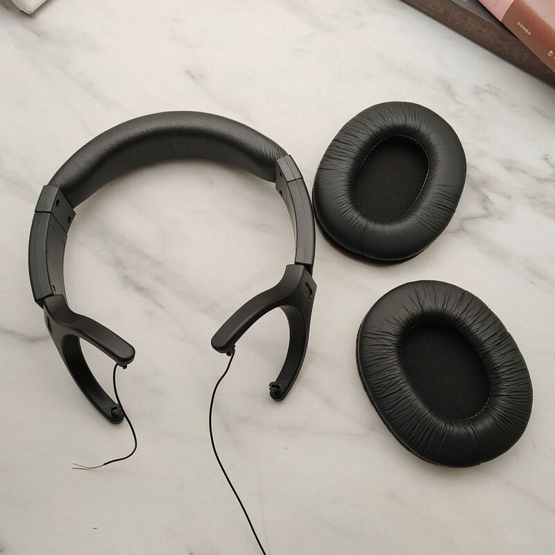 ローランド h5 ヘッドフォンヘッドバンド 2 コア 5.5 センチメートルヘッドフォンスポンジパッド PU レザーヘッドフォンスポンジ在庫卸売ヘッドマウント|undefined
