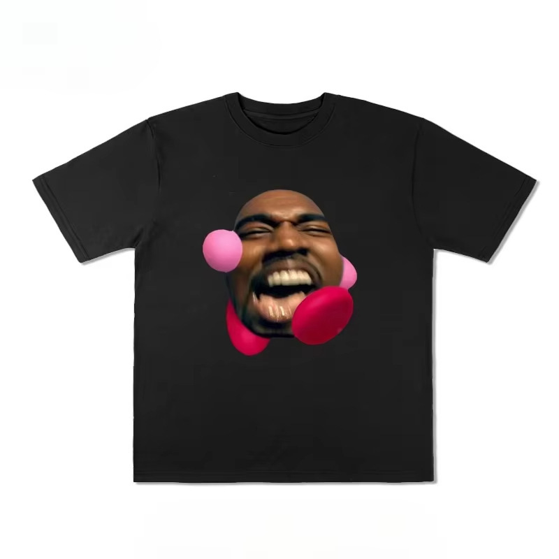 American Star Kanye West Cotton Print High Street T-Shirt Me