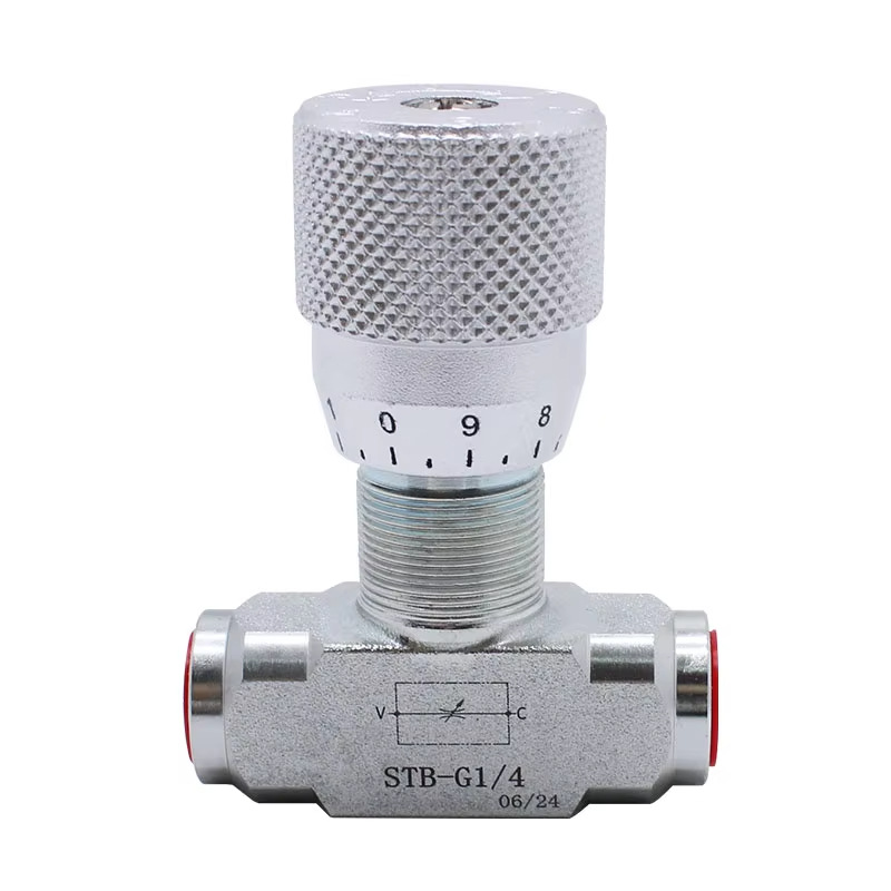 双向节流阀 油缸调速阀 流量控制阀工程车辆配件 适用于欧洲