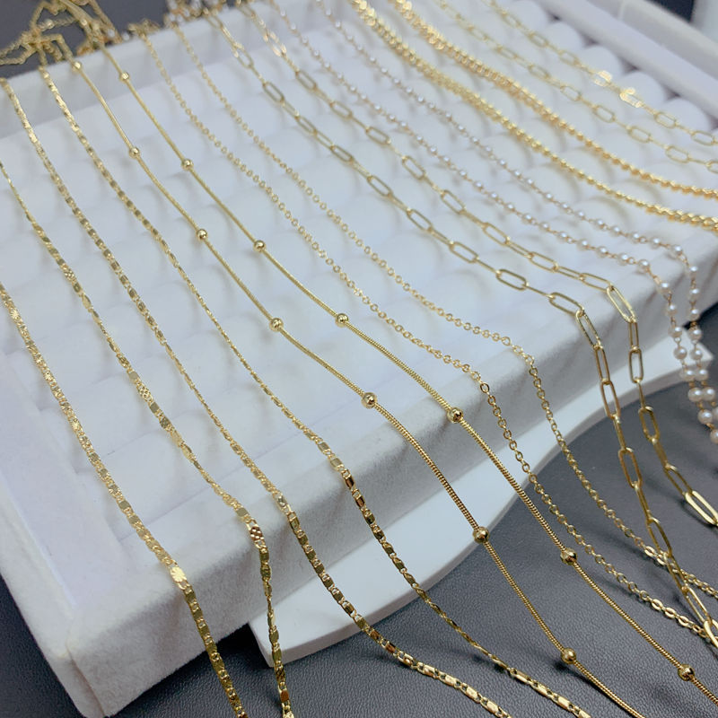 3g Weight Chain Jewelry Making Type DIY Jewelry Accessories Classification 1 Piece Quantity Copper Material Solid Color Pattern Plating Design Simple Style, Classic Style Style 1 Piece Copper Jewelry Accessories 无
