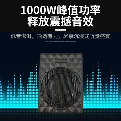 Ultra-Thin Subwoofer High-Power Mini — Car speaker/subwoofer