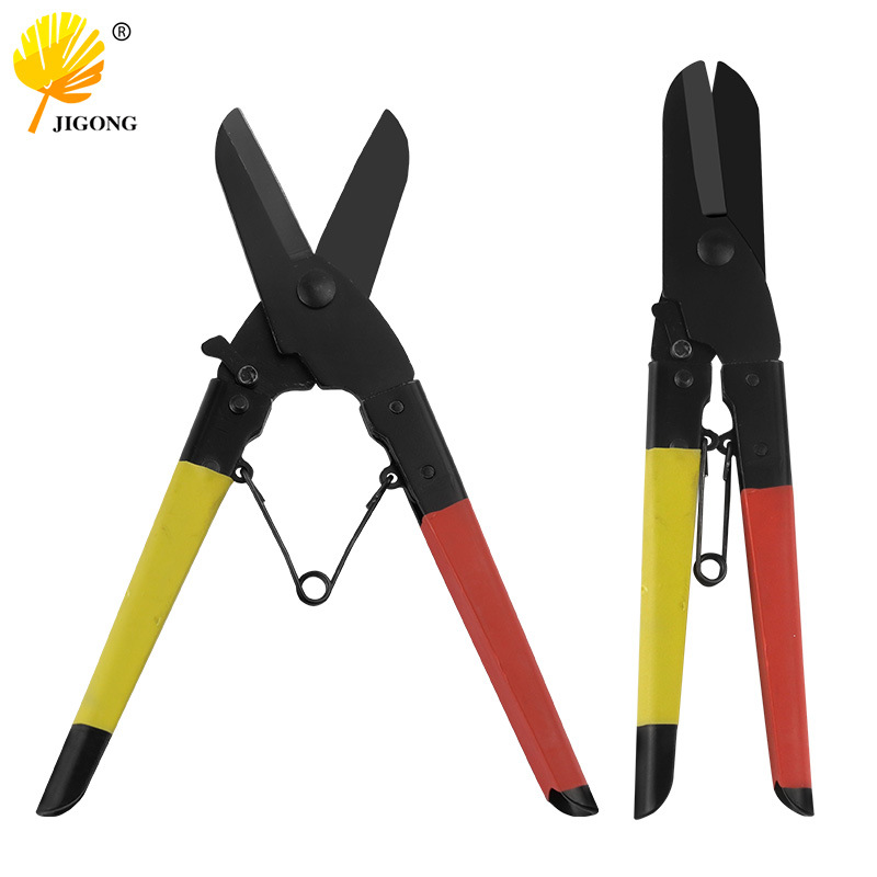 铁皮剪 锋利高碳钢刀刃细铁丝剪省力龙骨架剪 多用途大开口手动剪