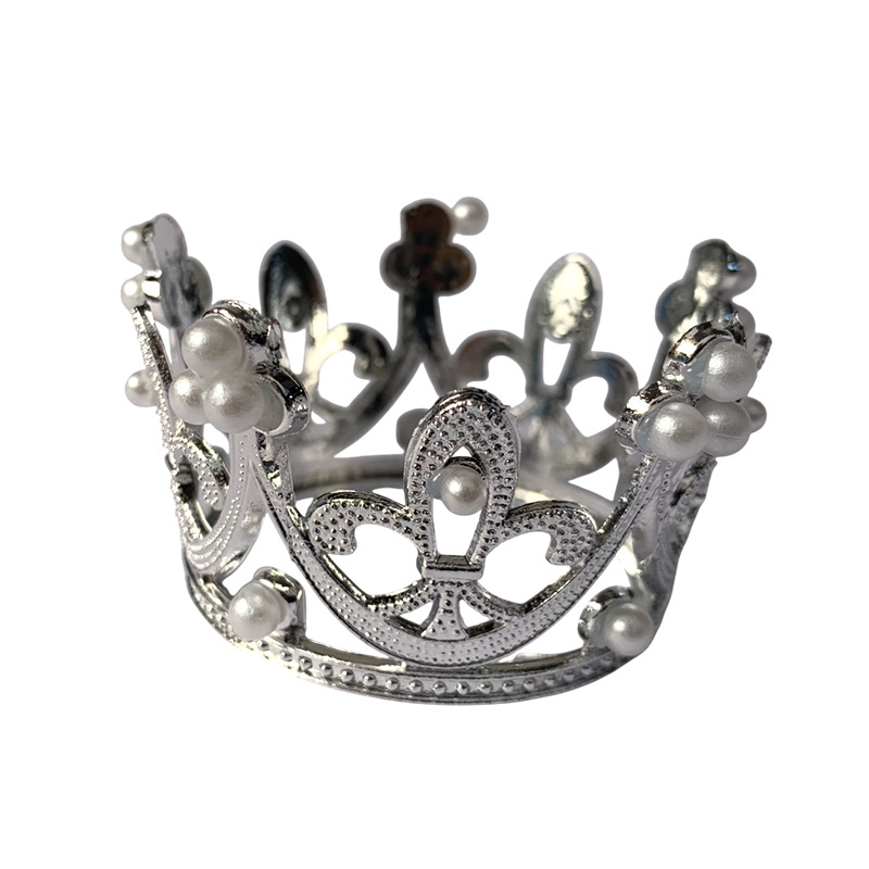 Pastel horneado tocadero para niños círculo redondo joyería de la corona de la novia decoración de bodas fábrica al por mayor guirnaldas tocadero