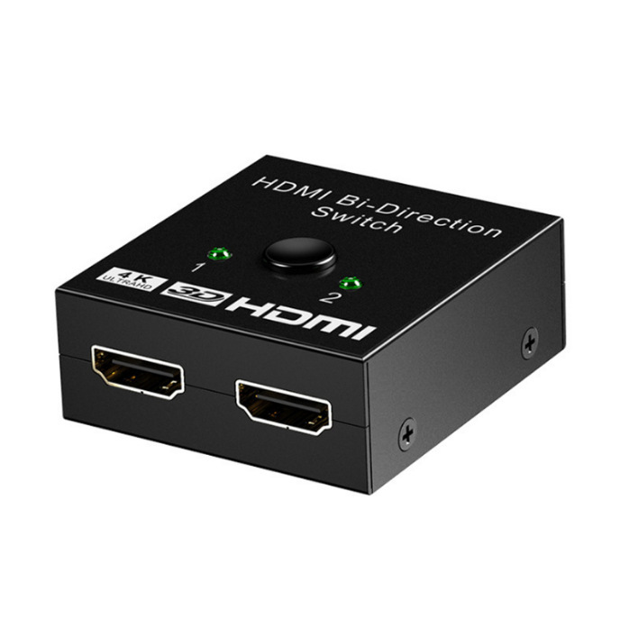 HDMIスイッチャー2進1出hdビデオ1進2出スマートHDMI双方向スイッチャーサポート4K * 2k|undefined