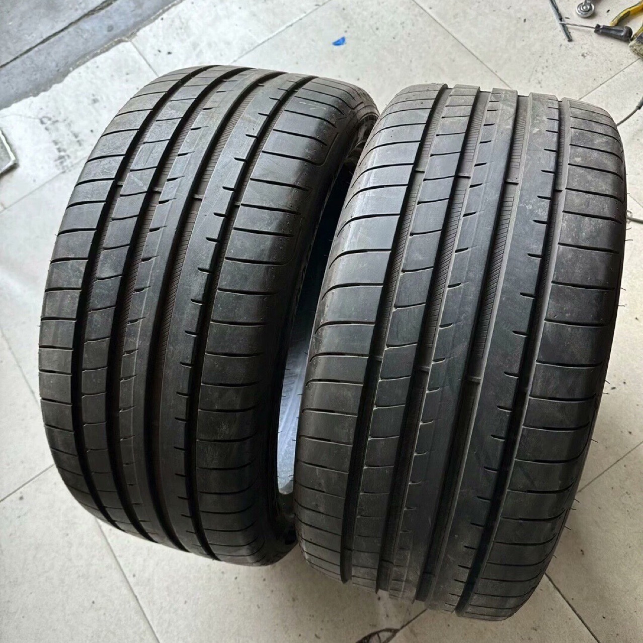 二手固特异225/45R18 255/40R18 95/99Y Eagle F1 5代MO新奔驰C26