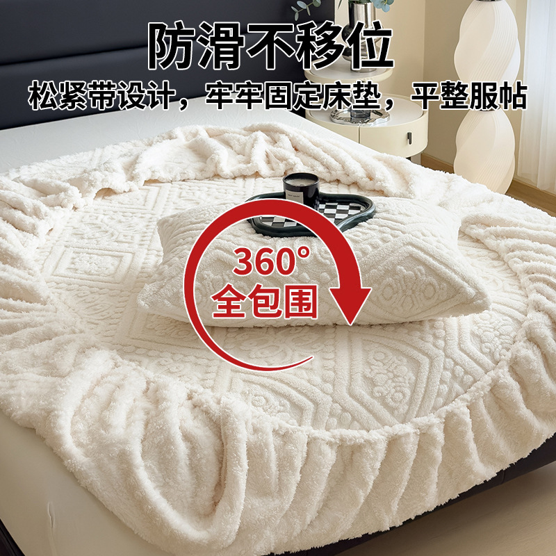 Cama de terciopelo tallada cama de cama