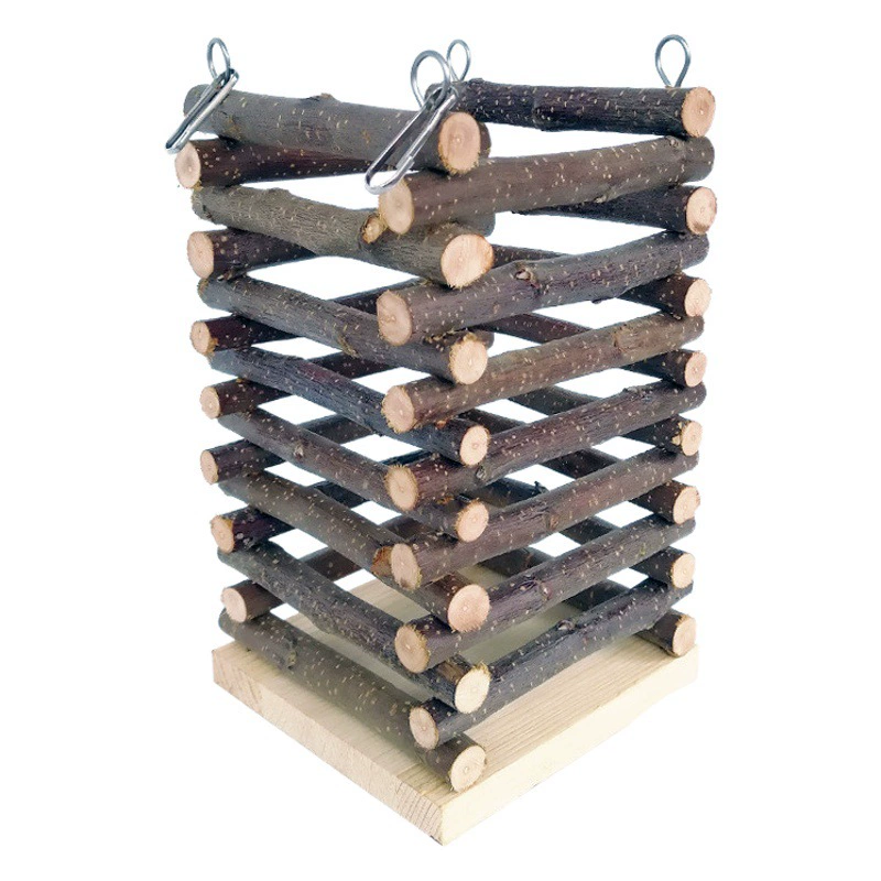 Клетка Тоторо подвесная деревянная стойка Яблочная ветка кормушка для кроликов голландская свинья морская свинка карликовая стойка для еды кролика