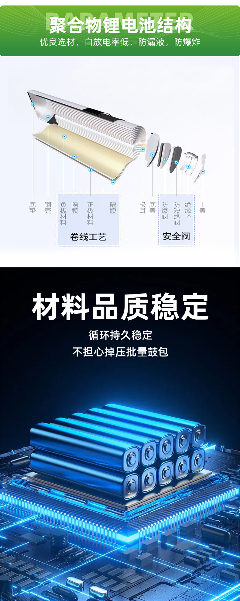 18650&聚合物锂电池组