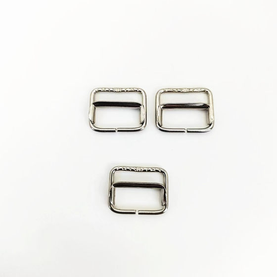 Inner diameter 2cm sliding pull heart buckle adjustable day buckle opening three buckle luggage clothing and other accessories