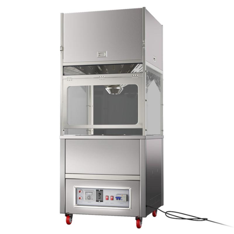 商用全自动立式电热无烟炒板栗专用机炒货机糖炒栗子机器带净化