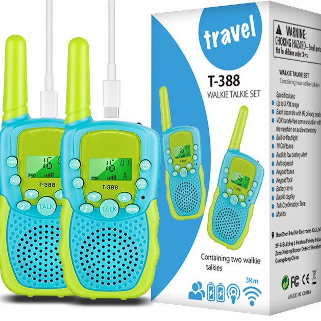 388 파란색 및 녹색 충전식 배터리 쌍