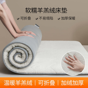Mattress Dormitory Thickeneded Cashmere Soft Cushion Household Mattress Winter Student Dormitory Single Rental Special Mattress