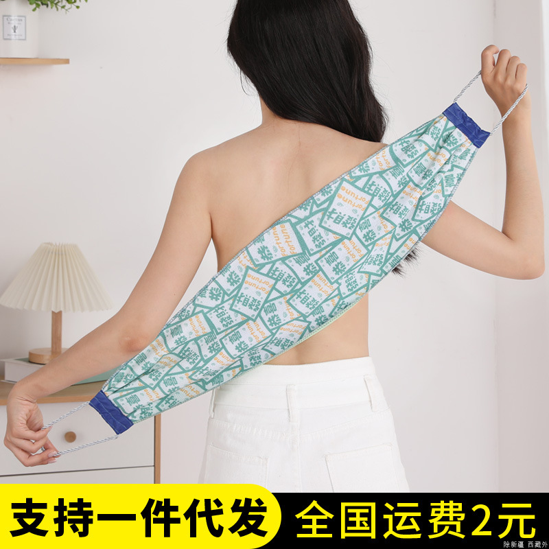 Nuevo fuerte descontaminación femenina tira de espalda arena gruesa artículos de baño toallas de toallas de baño larga toallas de espalda frotar artefacto especial