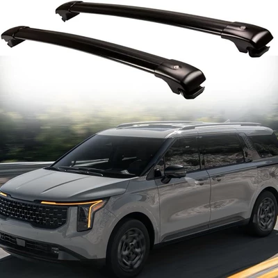 Roof Rack Crossbars Suitable for Kia Carnival, Sportage, Yaris, and Carnival, Quick-Install Roof Rack