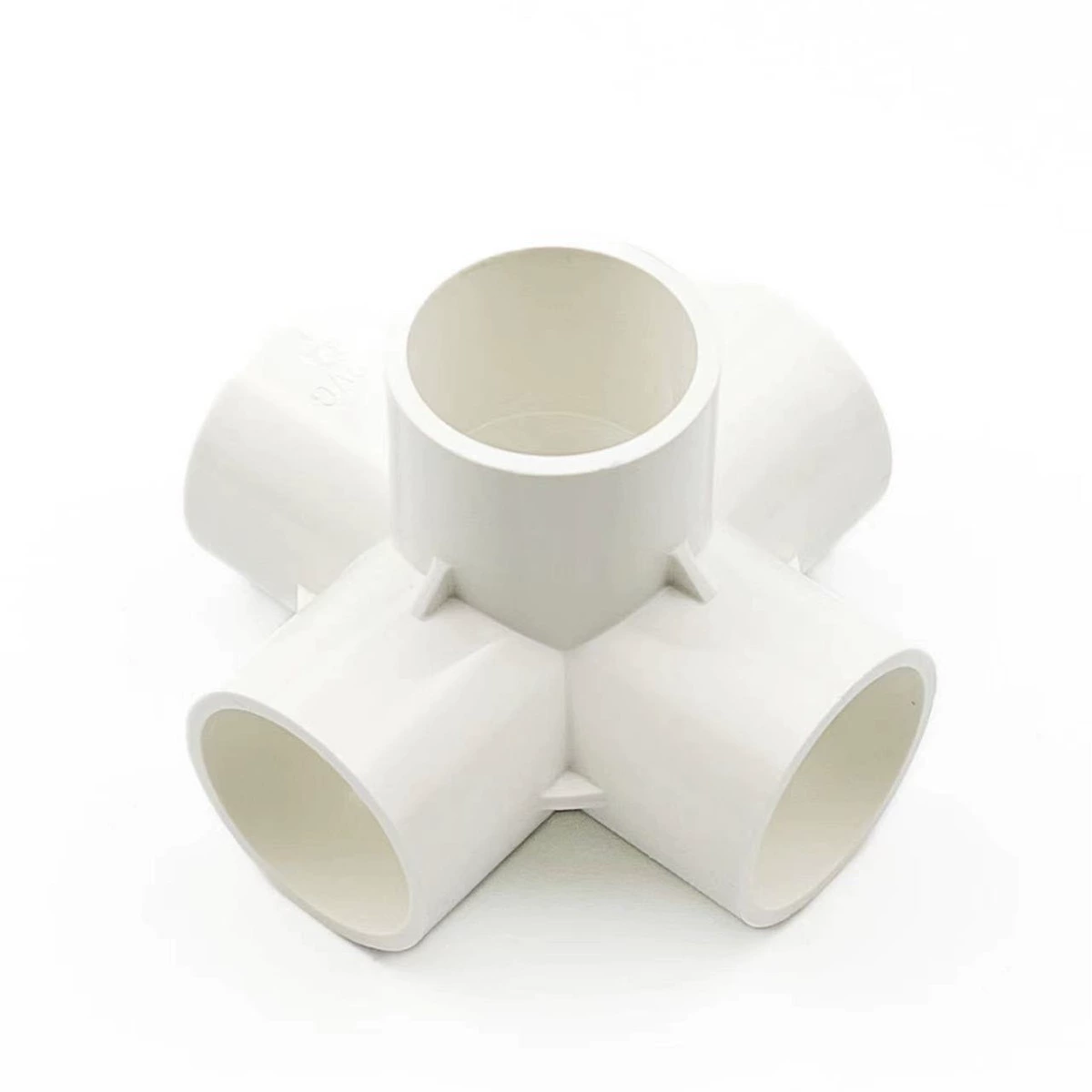 Тройник ПВХ, угловой тройник, фитинг для самостоятельной сборки обувного шкафа, угловой тройник для полок, соединитель для водопроводных труб
