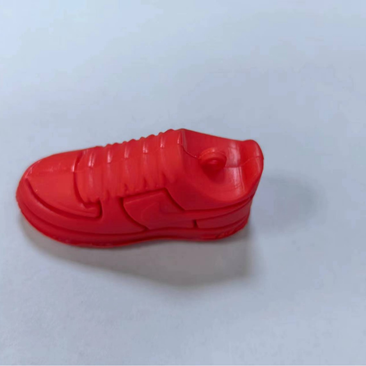 Mini zapato modelo llavero Fuerza Aérea 1 3D llavero bolso accesorios colgante llavero