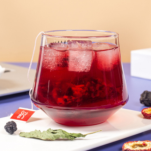 Sour plum soup, rock sugar, orange peel, roselle, mulberry, black plum, hawthorn, licorice, mint, osmanthus combination tea manufacturer wholesale