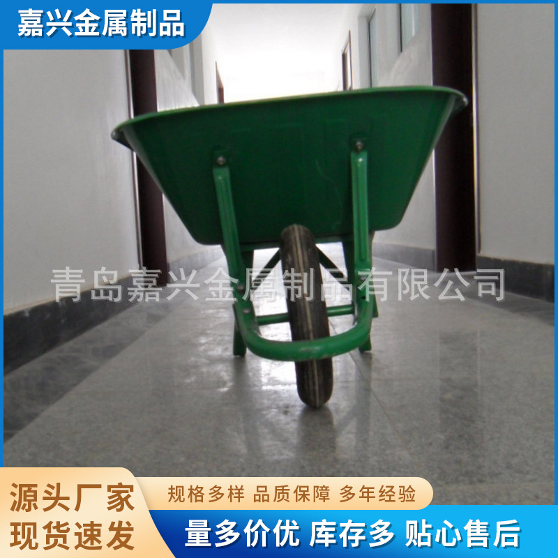 手推车重型 物流供应 工具手推车 铁板手推车WB7200独轮手推车