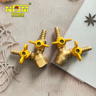 Wholesale gas valve galvanized alloy valve switch natural gas ball valve fittings three-way pipe socket connector