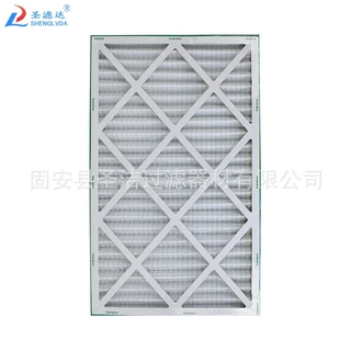 厂家直供纸框板式过滤器 G4 高效空气滤芯 高效防尘可定制