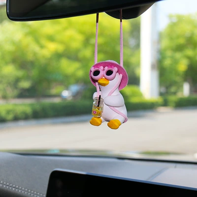 Car hanging: Duck, Car Rearview Mirror