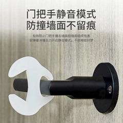 Baby Safety Anti-Pinch Door Stop, Direct Manufacturer Sales, 2-in-1 Function, Shatterproof Door Clip, Door Lock Pad, Room Door Handle Protector