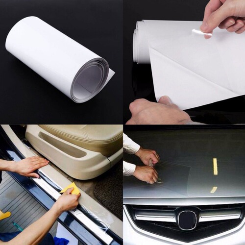 Rhino leather door panel protective film car interior protective film transparent protective film anti-fouling film 15 cm