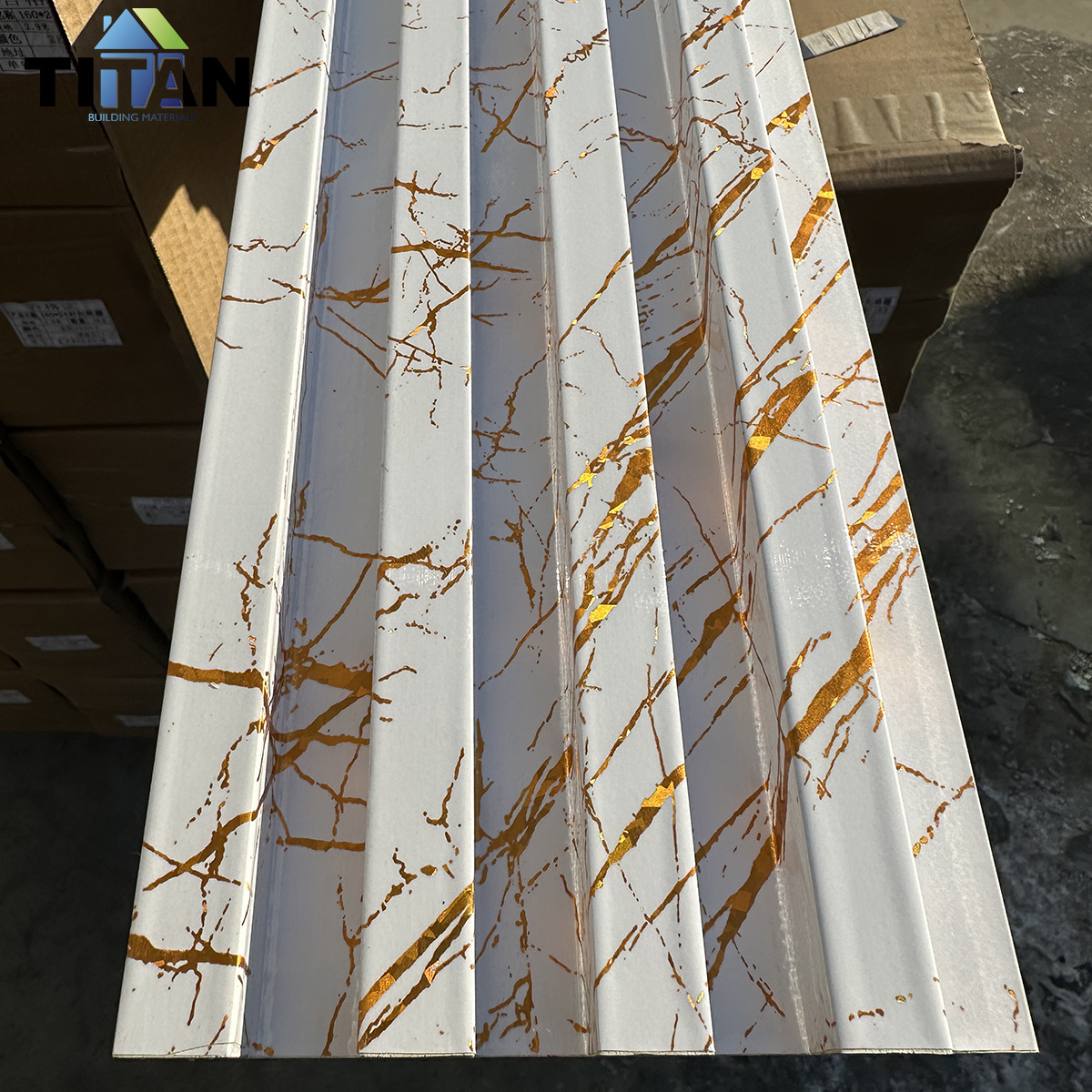 Tablero de la Gran Muralla coextruido de segunda generación WPC Material de madera y plástico Tablero de pared 218*26 Rejilla para exteriores