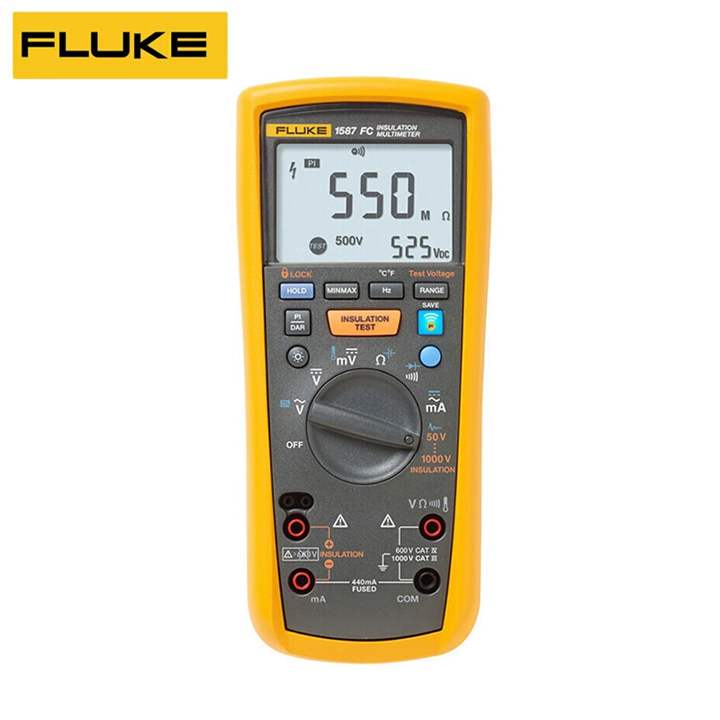 США Fluke F1587FC Изоляционный тестер напряжения FLUKE-1587FC/CN цифровой мультиметр
