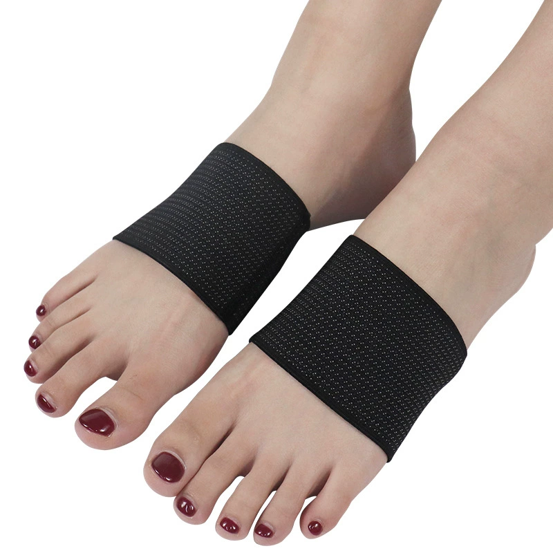 Поддержка свода стопы Подушка для ног Эластичная повязка Обезболивающее Подушка для сердца стопы Подушка для свода стопы Плоская стопа Подушка половинного размера для мужчин и женщин