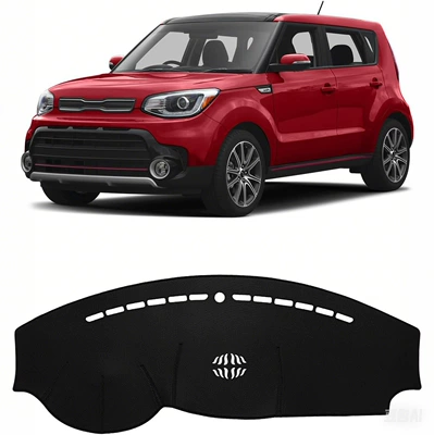 Suitable for 2014-2019 Kia Soul dashboard cushion cover sunshade mat instrument cover (Günəş əleyhinə siperlik)