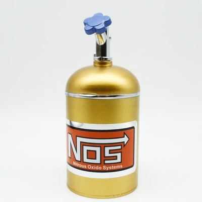 modification car metal flip – Car ashtray - gold