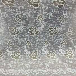 蕾丝花边刺绣树叶时尚i服装连衣裙设计师面料Fabric of clothing
