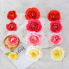 仿真茶花頭茶苞膠片 婚慶婚禮場景布置花朵花牆插花拱門 廠家批發