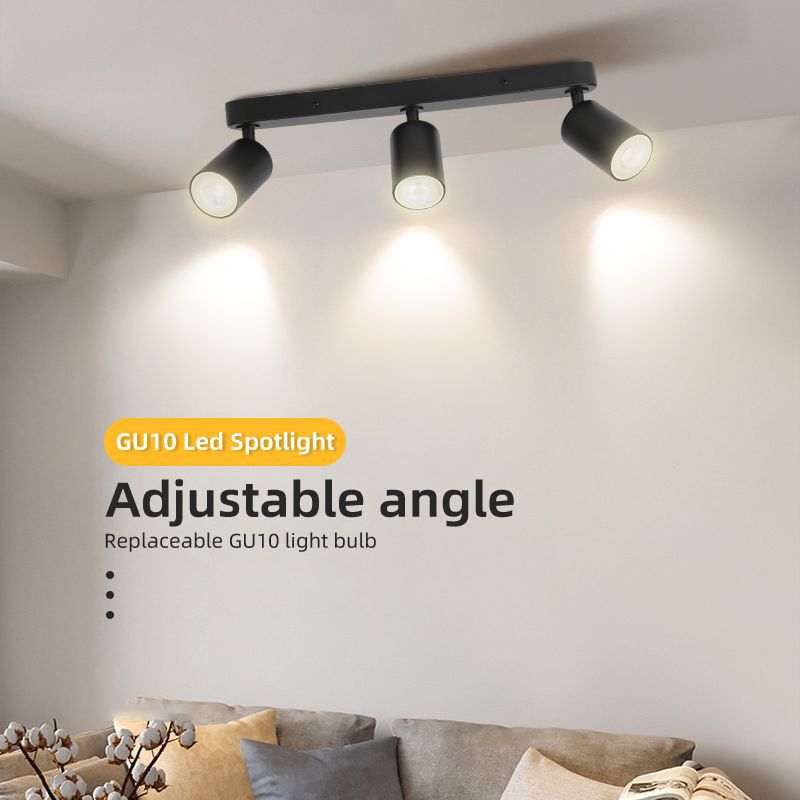 110V Ceiling Spotlight Gu10 Without Main Light Source Commercial Showroom Clothing Store Living Room Ceiling Spotlight Strip Ceiling Light 110V Ceiling Spotlight Gu10 Without Main Light Source Commercial Showroom Clothing Store Living Room Ceiling Spotlight Strip Ceiling Light