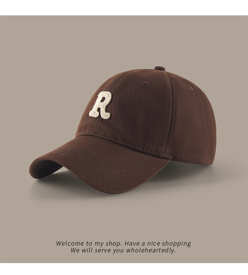 Fabrik-Direktversand Baseballkappe mit Buchstaben-Stickerei, großer Kopfumfang, Unisex, breite Krempe, lässige Ente-Schirmmütze, universell einsetzbar, Sonnenschutzmütze