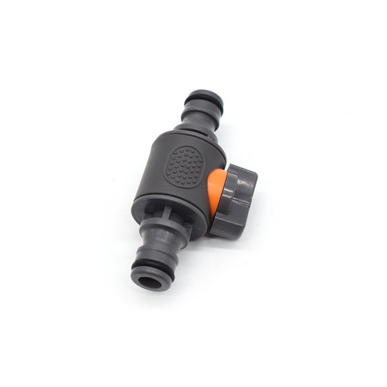 Gummed straight valve two-way nipple valve cross-border hot car wash water gun connector accessories