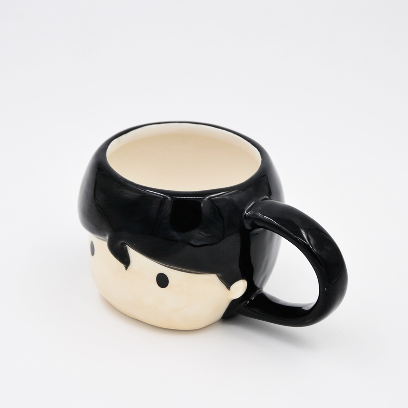 DC Liga de la Justicia Superman Cup 3D Cartoon Anime Cup Q Superhero Cup Water