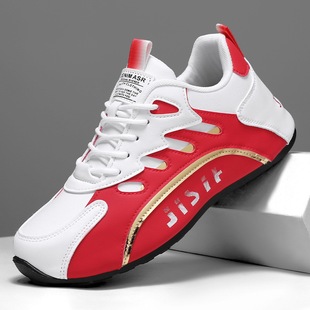 Men's shoes new cross-border large-size shoes men's sports shoes men's casual color men's dad's trendy shoes one-piece shipping