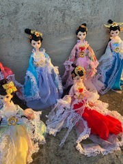 人形漢服着せ替え古風中国古風古着人形ウェディングドレスアンドロメダ小童誕生日プレゼント女の子歳礼