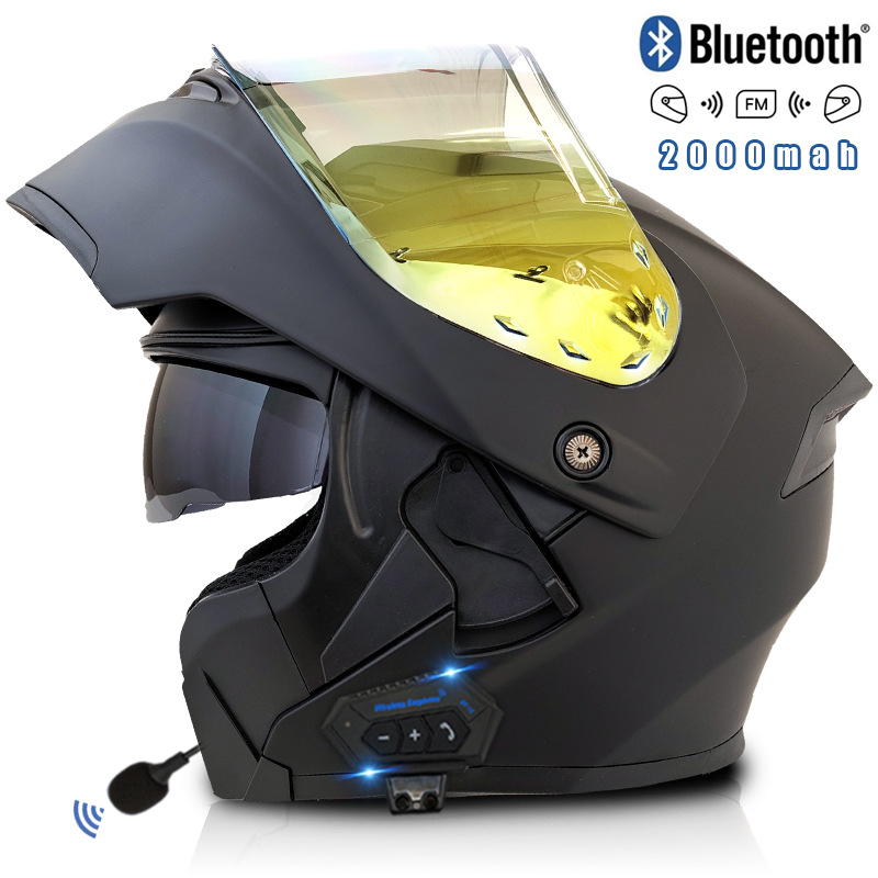 SE-아시안 블랙 나이트 비전 금도금 미러-동일한 인터콤 블루투스