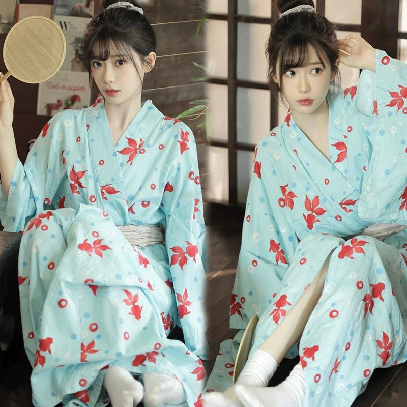 Japanese multicoloured bathrobe, dress
