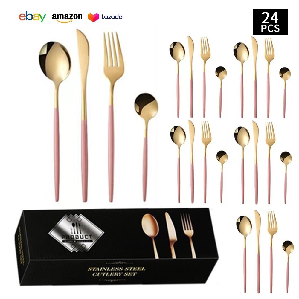핑크 골드【24PCS】치약 상자 B