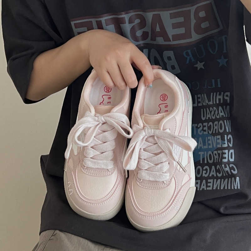 Baer zapatos de pan para mujeres otoño de 2025 nuevo nicho universitaria zapatos de skate para mujeres coreanas zapatos de mujer clásicos